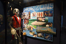 Horizons glass cased display at Walt Disney Presents at Hollywood Studios Horizons (1526231718).jpg