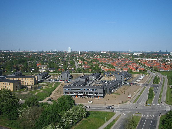 Hvidovre from Store Hus in Avedøre