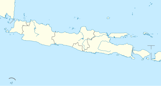 Ubicación de los equipos participantes de la Liga 1 de Indonesia 2022-23.