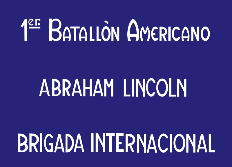 File:International Brigades-Abraham Lincoln-1st Batallion.svg