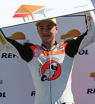 <span class="mw-page-title-main">Izan Guevara</span> Spanish motorcycle racer (born 2004)