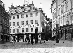 Västerlånggatan / Järntorget 1902