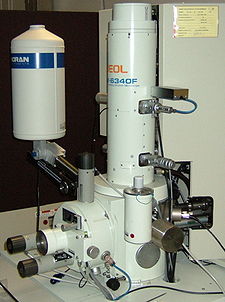 Microscopio electrónico de barrido.