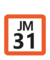 JR JM-31 stantsiyasining raqami.png