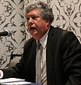 James Lark of the Libertarian Party discusses challenges faced by minor parties in the US, Washington, 3 Nov. 2018 (44990265544) (cropped).jpg