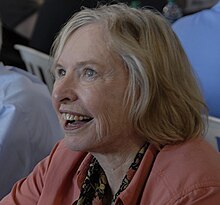 Janet Guthrie was the first woman to race on a superspeedway, in the 1976 World 600 JanetGuthrie.jpg