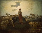 Jean François Millet - Opiekun stada - 1922.4462 - Art Institute of Chicago.jpg