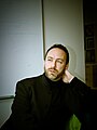 Thinkshot during a shoot with Jimmy Wales