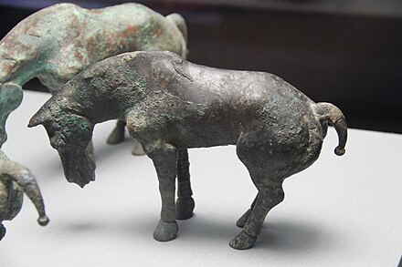 Bronze horse figurine, Warring States period