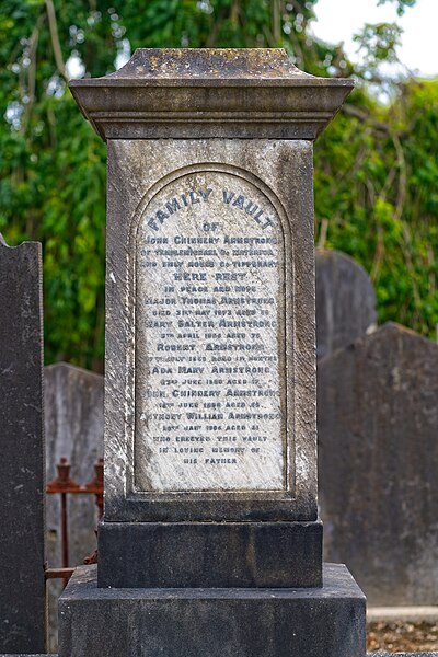 File:John Chinnery Armstrong Family Vault at Mount Jerome Cemetery - 131393 (35564559853).jpg