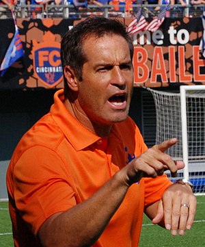 John Harkes, the current head coach of Greenville Triumph John Harkes (29752565795) (cropped).jpg