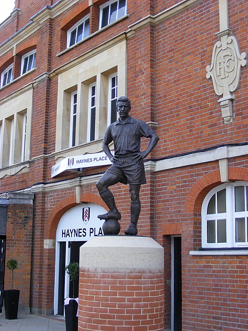 Johnny Haynes at Craven Cottage