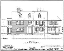 Joshua Wentworth House front elevation (1934).jpg