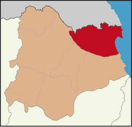 District de Demirköy - Carte