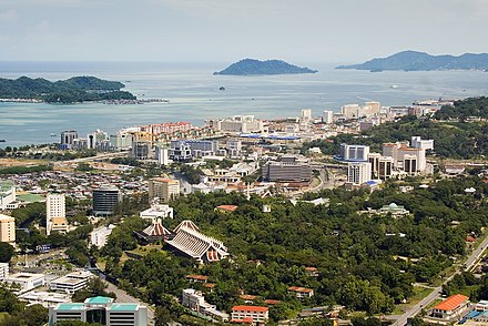 Kota Kinabalu in 2008. It became the first city in the state in 2000 and has become not only the administrative capital but also the economic and transportation hub of the region.