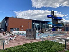 Kaleva Natatorium, the swimming centre in Kaleva, Tampere, Finland