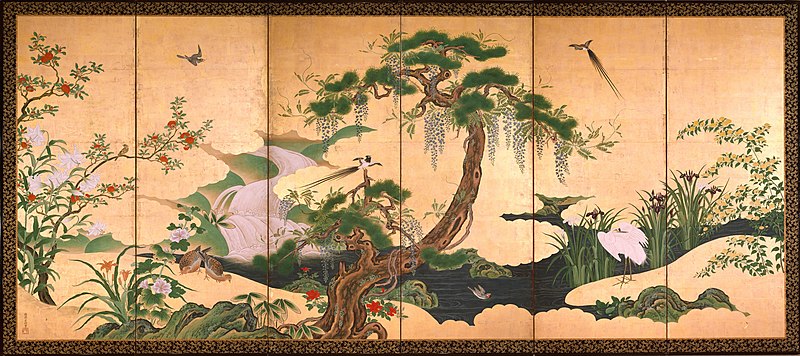 Kanō School Wikipedia, Japanese Landscape Painting Tutorial Pdf