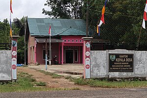 Kantor kepala desa Wungkur Nanakan