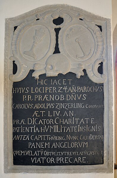 File:Kappel Pfarrkirche Epitaph Karl Adolf Zinzerling.jpg