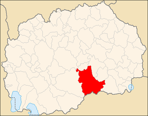 Община Кавадарци на карте