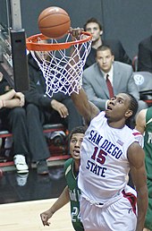 Leonard with San Diego State in 2009