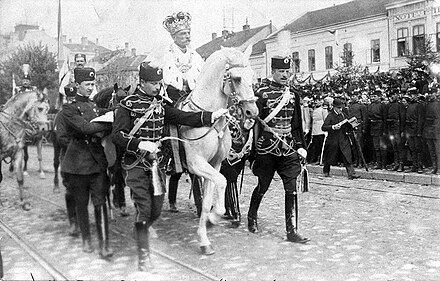 Peter I after his coronation on September 21, 1904