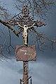   Wayside cross near Kosova Hora, Czech Republic