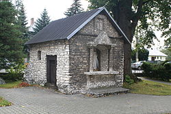 Kostnica - Ogrójec przy kościele w Skarżycach IMG 6149.JPG