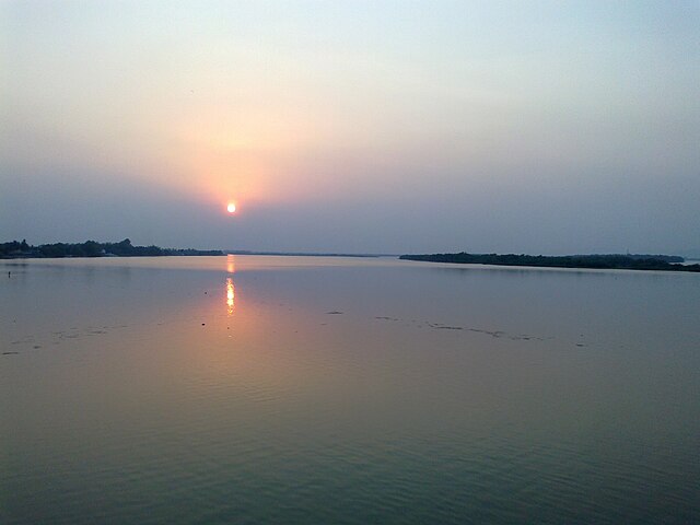Krishna River near Vijayawada