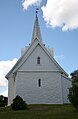 Lørenskog church from 1150-1250 in Lørenskog, Akershus, Norway