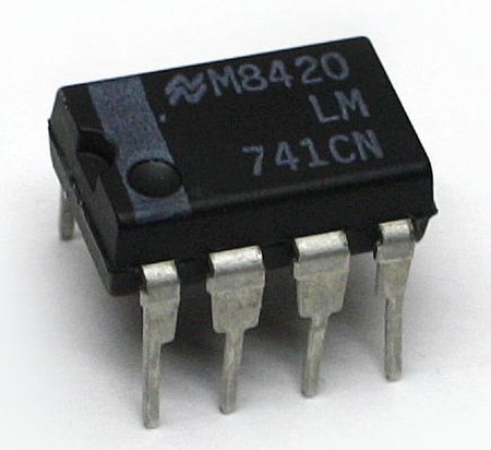 An LM741 general purpose op-amp