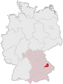 Drapeau de Arrondissement de Straubing-Bogen