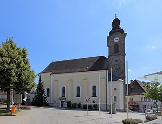 Lambrechten Place in Upper Austria, Austria