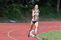 Diana Mezuliáníková reichte ihr elfter Platz in ihrem Vorlauf in 4:15,40 m nicht zur Finalteilnahme