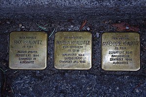 Leipzig Stolpersteine Kralovitz.jpg