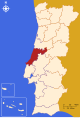 Mapa del Districte de Leiria