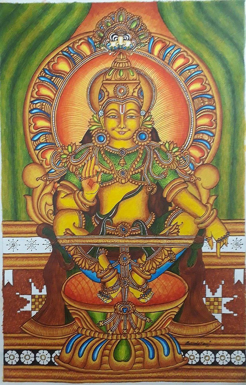 File:Lord Ayyappa old painting.jpg - Wikipedia