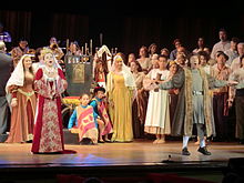 Opera buffa Los Martirios de Colon in the Municipal Theatre of Caracas, 2013 Los Martirios de Colon.JPG