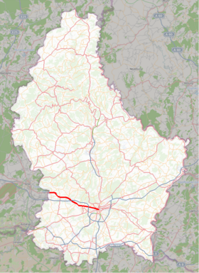 Image illustrative de l’article Route nationale 6 (Luxembourg)