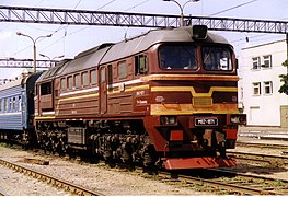 Locomotiva M62, il modello più comune