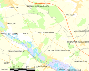Poziția localității Belloy-sur-Somme