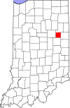 Map of Indiana highlighting Blackford County.svg