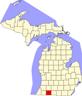 Placering af County of Saint-Joseph (Saint Joseph County)