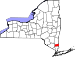 Map of New York highlighting Putnam County.svg