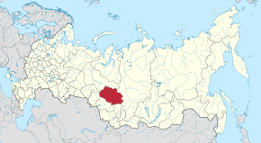 Poziția localității Regiunea Tomsk