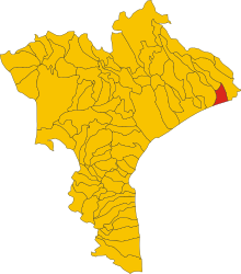 Localisation de Botricello