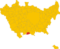 Locatie van Casarile in Milaan (MI)