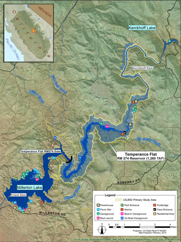 Temperance Flat Dam