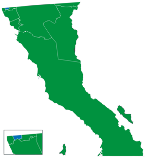 Elecciones federales de México de 2012 en Baja California