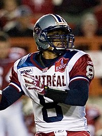 Quart-arrière des Alouettes de Montréal